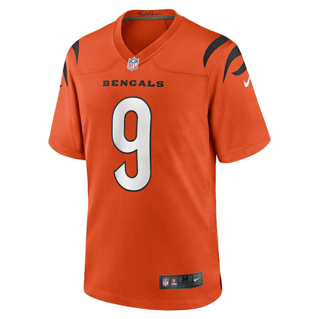 Joe Burrow Cincinnati Bengals Alternate Game Jersey Orange | Nike for Sale
