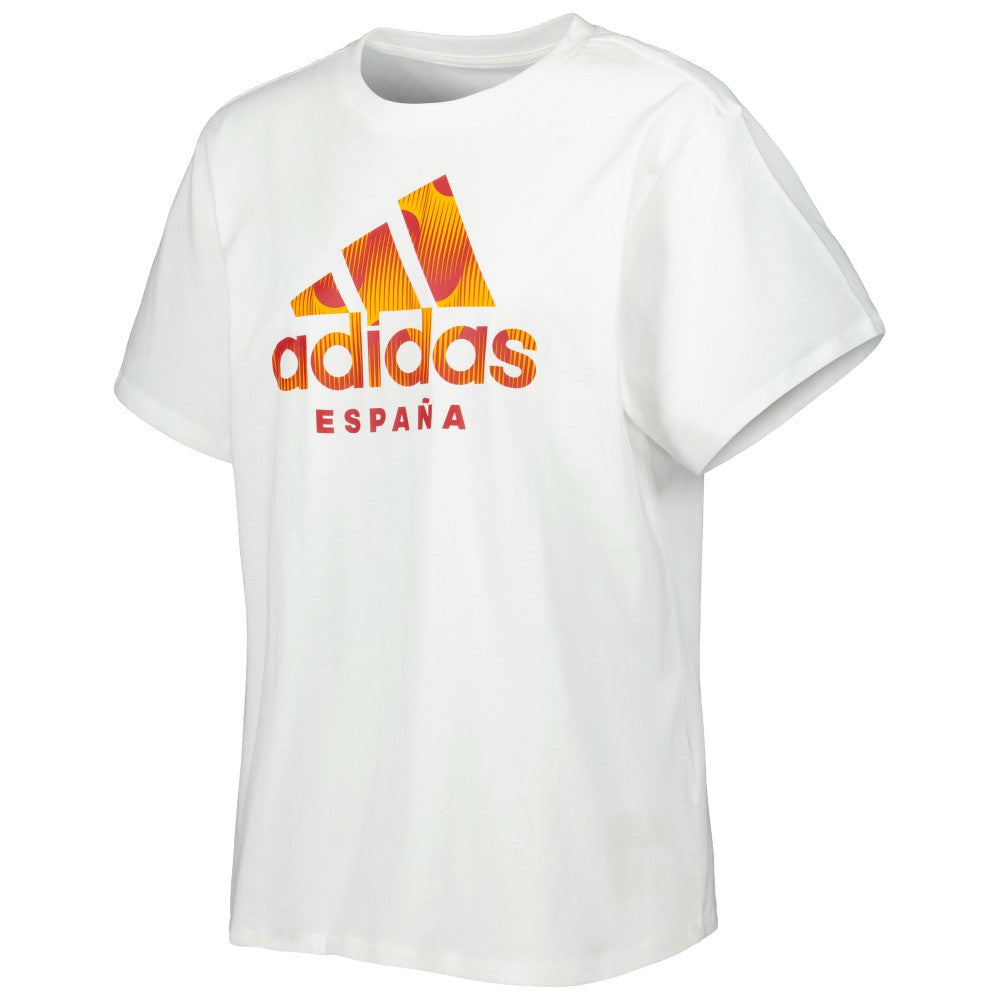 Spain National Team Women's DNA T-Shirt White | Adidas online