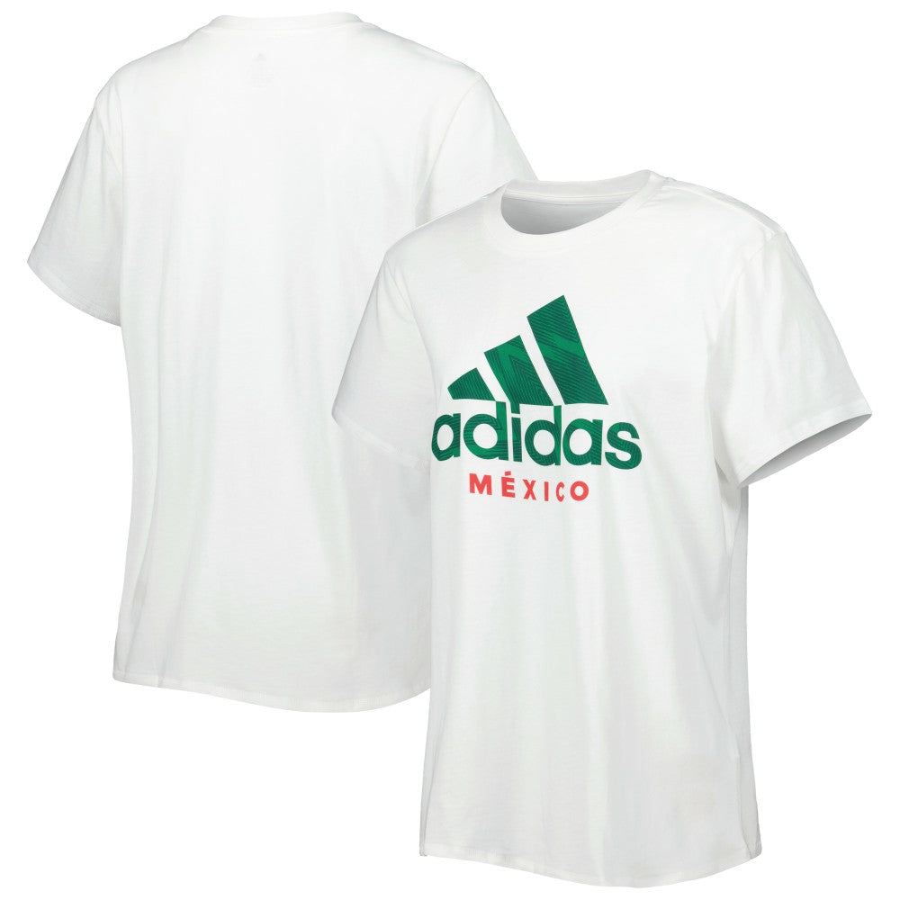 Mexico National Team Women's DNA T-Shirt White | Adidas cheap