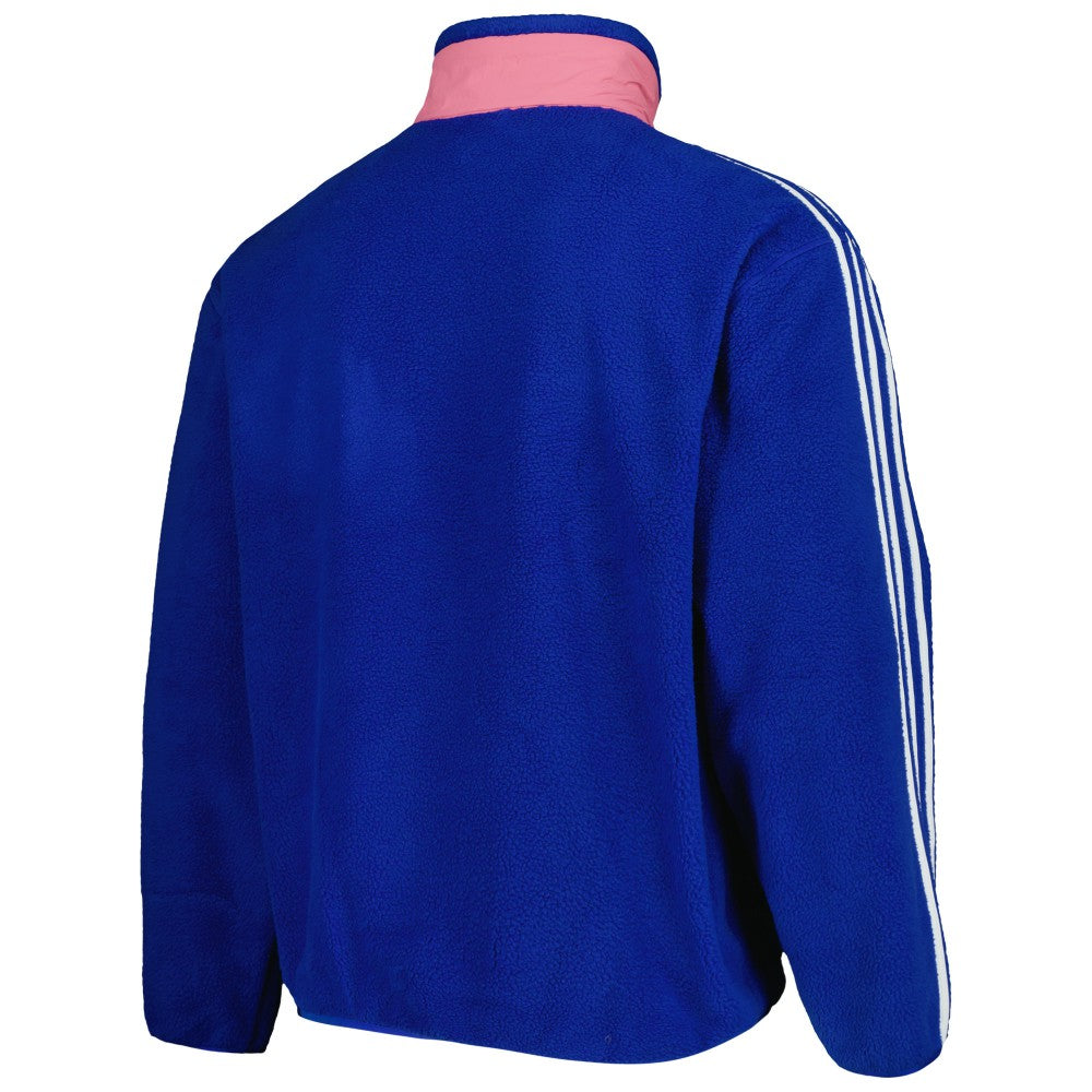 Juventus Lifestyler Fleece Full-Zip Jacket Blue | Adidas discount