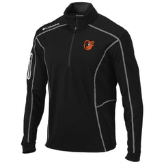 Baltimore Orioles Columbia Shotgun Omni-Wick Quarter-Zip Pullover Jacket - MLB