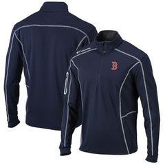 Boston Red Sox Columbia Shotgun Omni-Wick Quarter-Zip Pullover Jacket - MLB