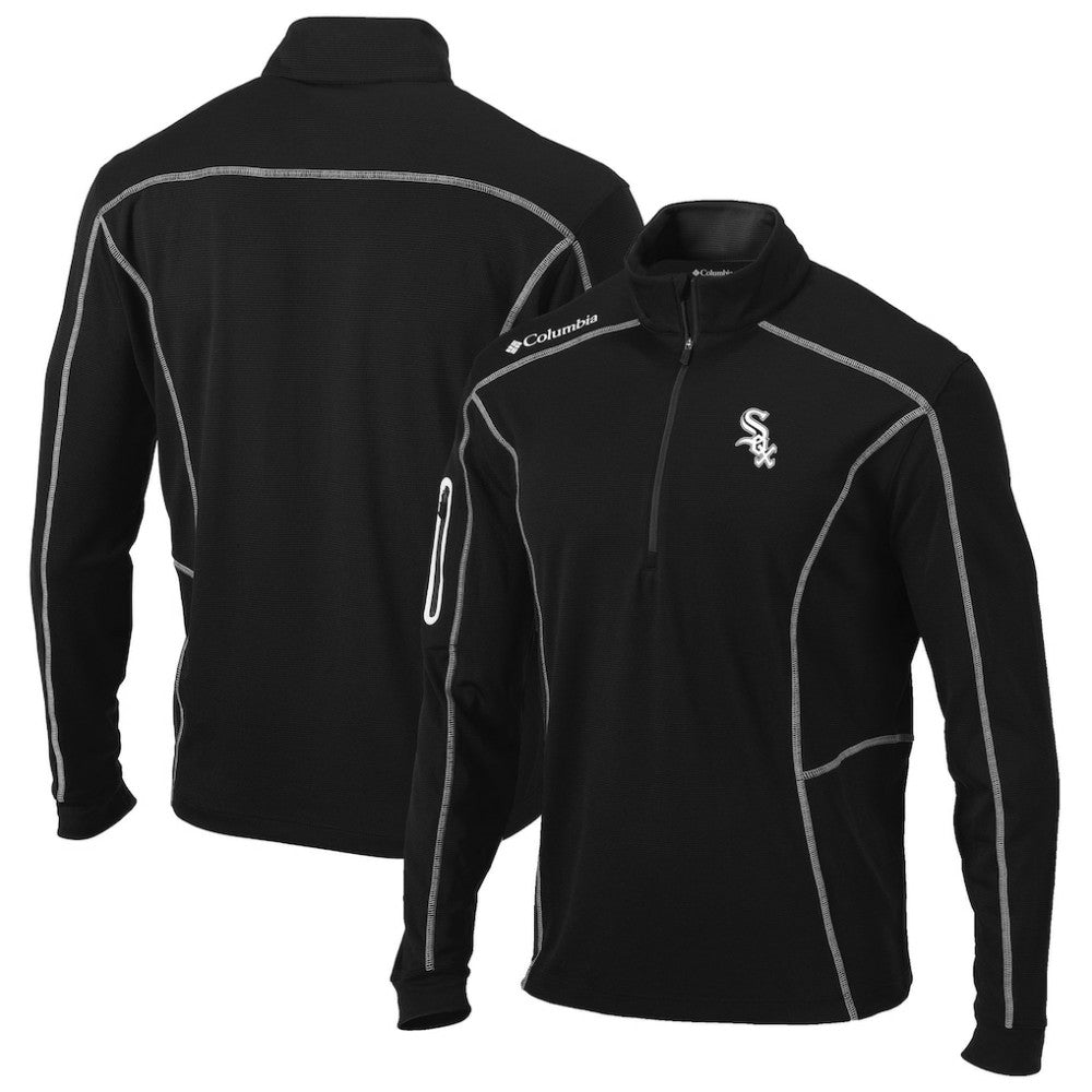 Chicago White Sox Columbia Shotgun Omni-Wick Quarter-Zip Pullover Jacket - MLB