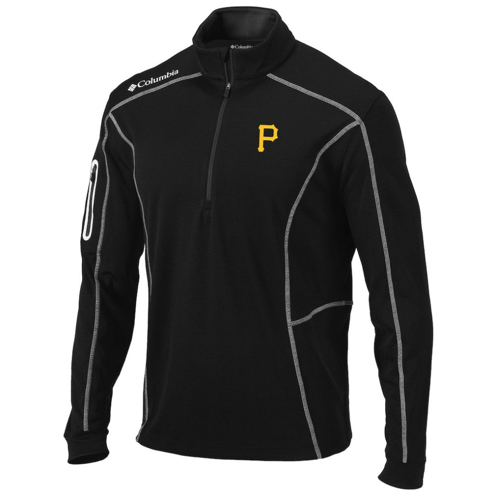 Pittsburgh Pirates Columbia Shotgun Omni-Wick Quarter-Zip Pullover Jacket - MLB