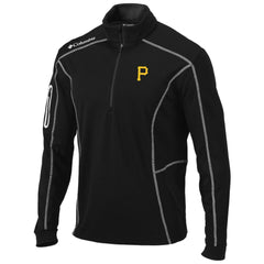 Pittsburgh Pirates Columbia Shotgun Omni-Wick Quarter-Zip Pullover Jacket - MLB