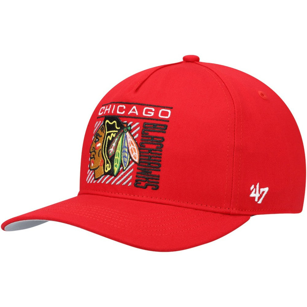 Chicago Blackhawks '47 Reflex Hitch Snapback Hat - Red - NHL