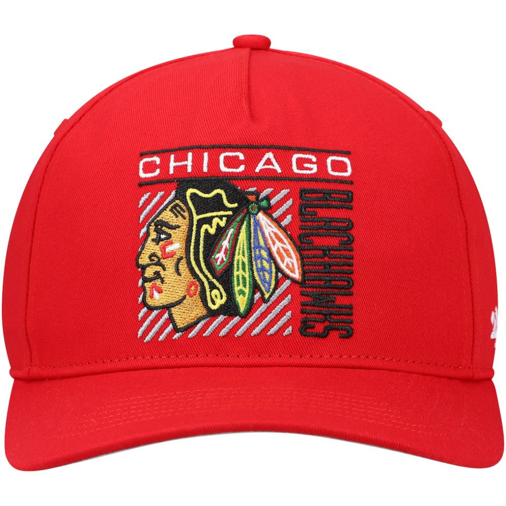 Chicago Blackhawks '47 Reflex Hitch Snapback Hat - Red - NHL