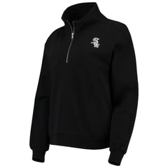 Chicago White Sox The Wild Collective Women's Two-Hit Quarter-Zip Pullover Top - MLB