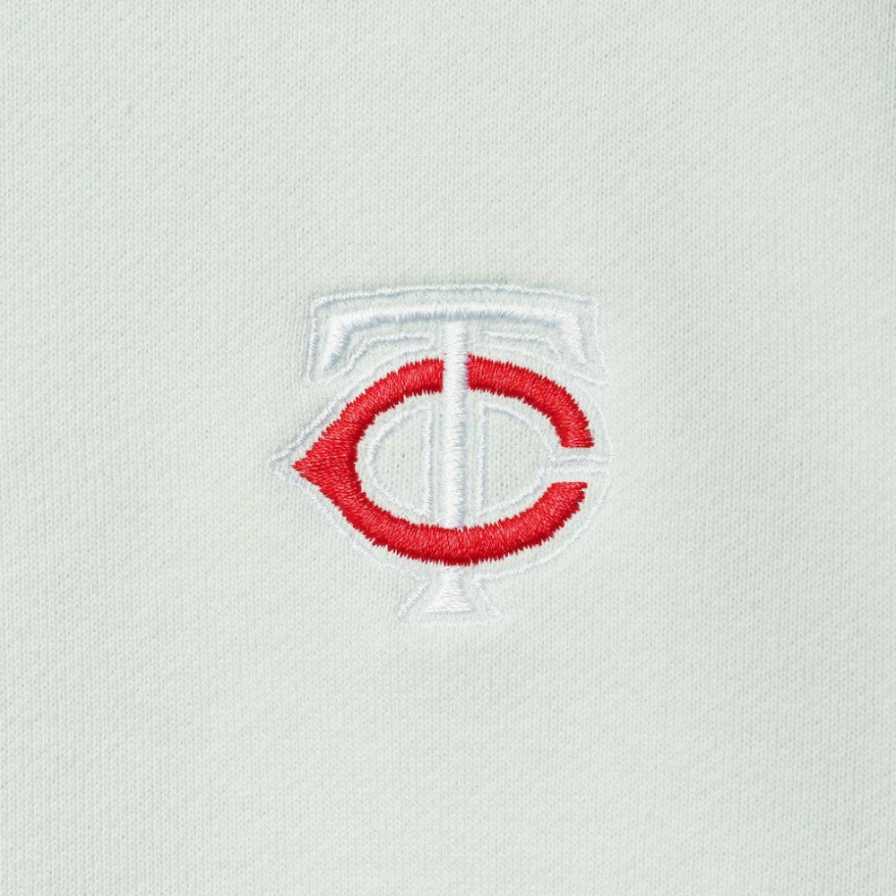 Minnesota Twins The Wild Collective Women's Two-Hit Quarter-Zip Pullover Top - MLB