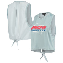 Los Angeles Angels The Wild Collective Women's Open Back Twist-Tie Tank Top - MLB
