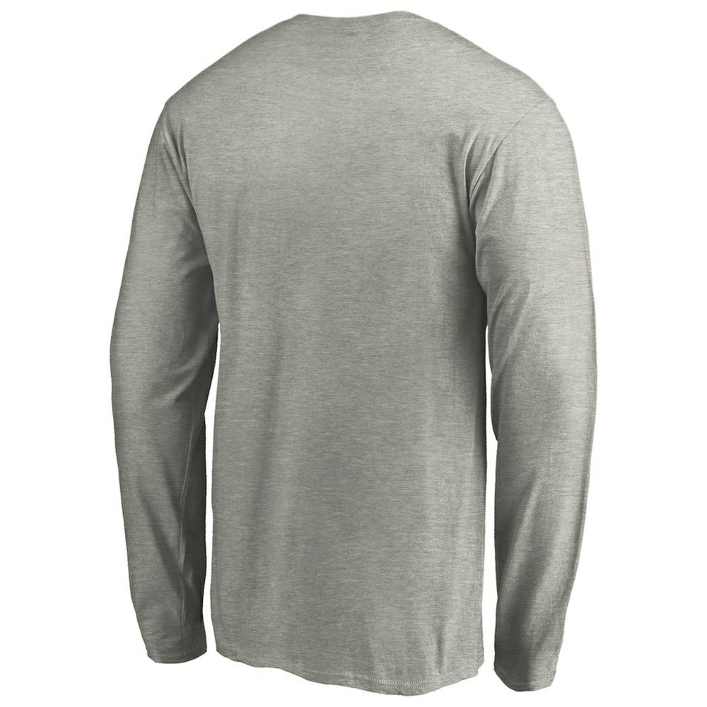 Chicago Bulls Primary Team Logo Long Sleeve T-Shirt Heathered Gray - NBA