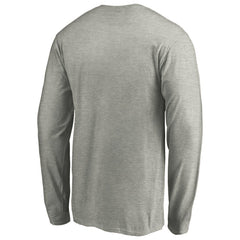 Chicago Bulls Victory Arch Long Sleeve T-Shirt Heathered Gray - NBA
