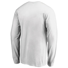 Chicago Bulls Alternate Team Logo Long Sleeve T-Shirt White - NBA