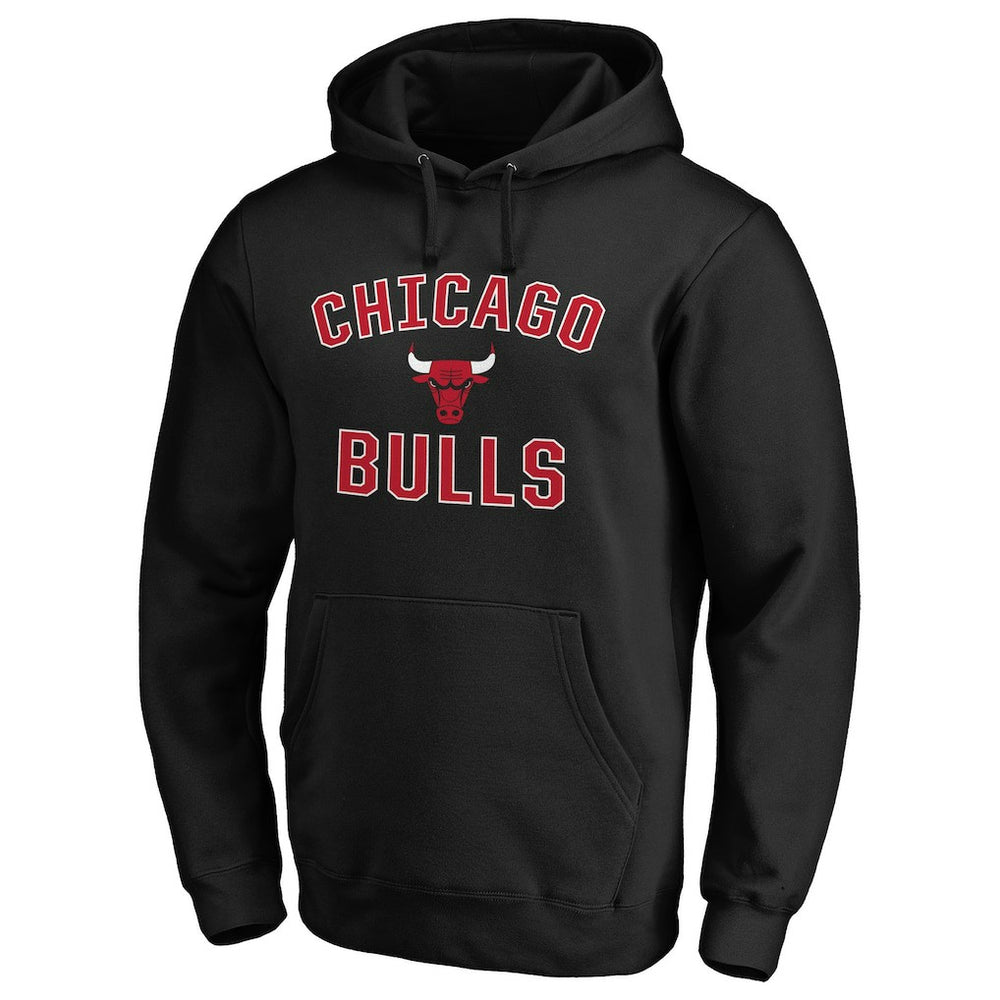 Black Victory Arch Pullover Hoodie Black - NBA