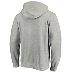 Chicago Bulls Primary Mascot Logo Pullover Hoodie Heathered Gray - NBA