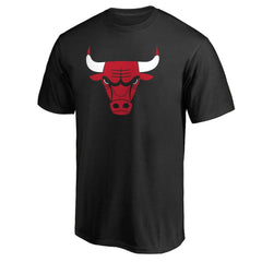 Chicago Bulls Primary Mascot Logo T-Shirt Black - NBA