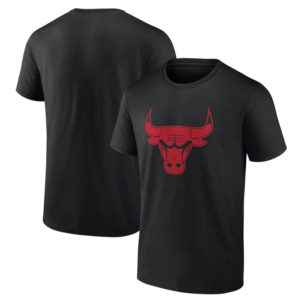 Chicago Bulls Taylor Team Logo T-Shirt Black - NBA