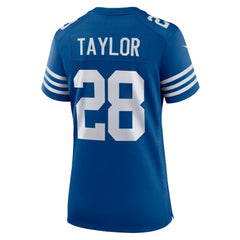 Jonathan Taylor Indianapolis Colts Women's Game Player Jersey Royal | Nike for Sale