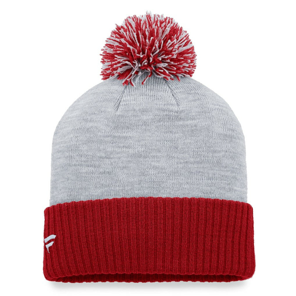 Arizona Cardinals Women's Ash Cuffed Knit Hat with Pom Heather Gray | Fanatics