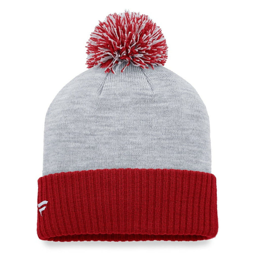 Arizona Cardinals Women's Ash Cuffed Knit Hat with Pom Heather Gray | Fanatics