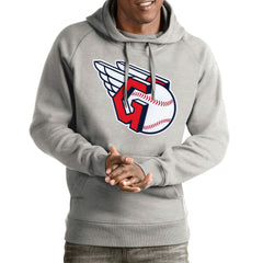 Cleveland Guardians Antigua Team Victory Pullover Hoodie - MLB