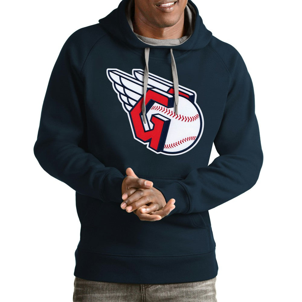 Cleveland Guardians Antigua Team Victory Pullover Hoodie - MLB