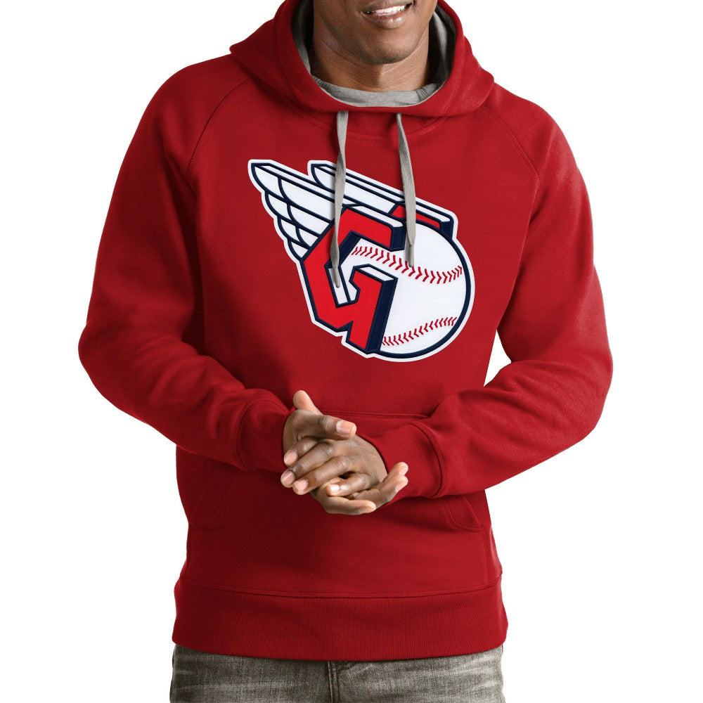 Cleveland Guardians Antigua Team Victory Pullover Hoodie - MLB