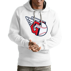 Cleveland Guardians Antigua Team Victory Pullover Hoodie - MLB