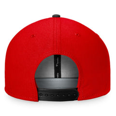 Chicago Blackhawks Fanatics Iconic Color Blocked Snapback Hat - Red/Black - NHL