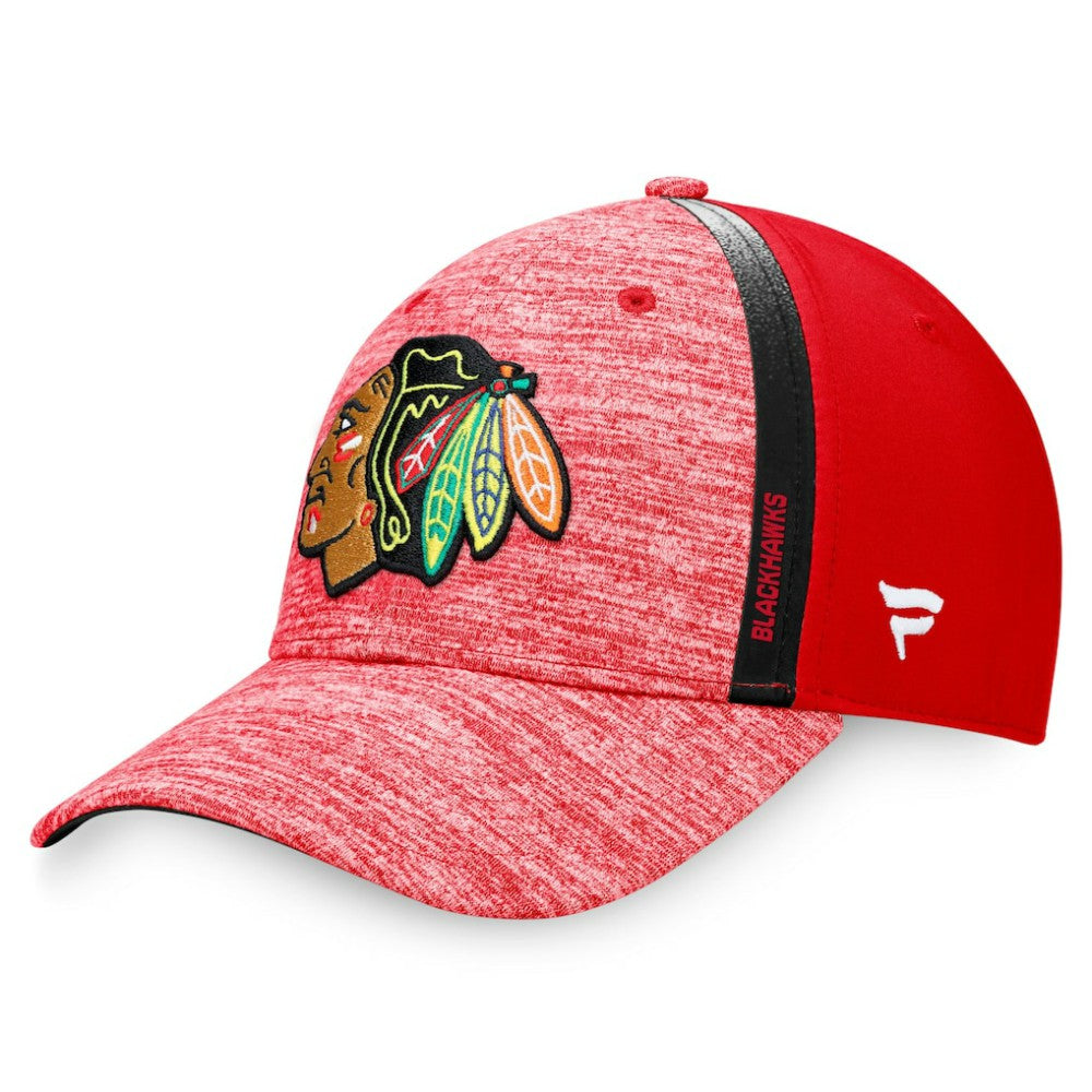 Chicago Blackhawks Fanatics Defender Flex Hat - Red - NHL