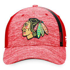 Chicago Blackhawks Fanatics Defender Flex Hat - Red - NHL