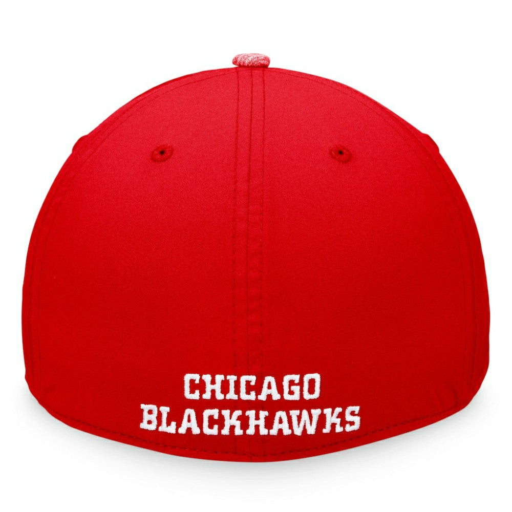 Chicago Blackhawks Fanatics Defender Flex Hat - Red - NHL