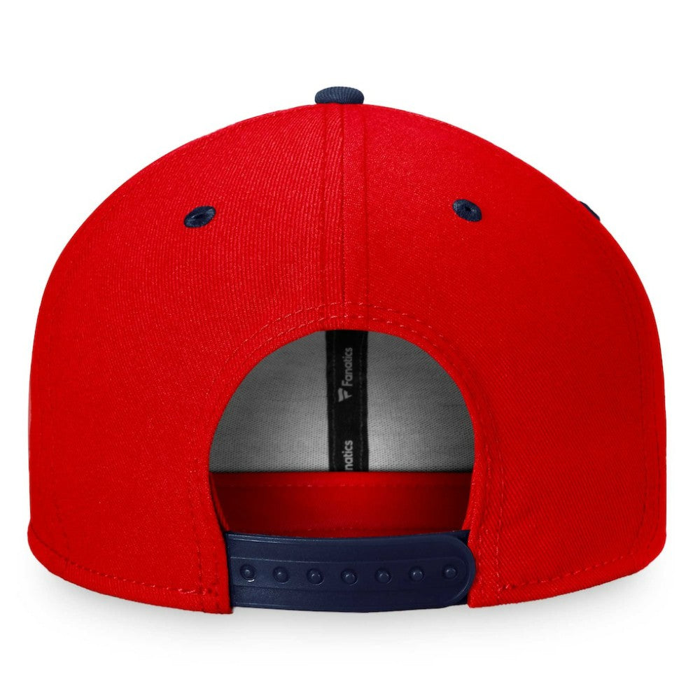 Washington Capitals Fanatics Heritage City Two-Tone Snapback Hat - Red/Navy - NHL