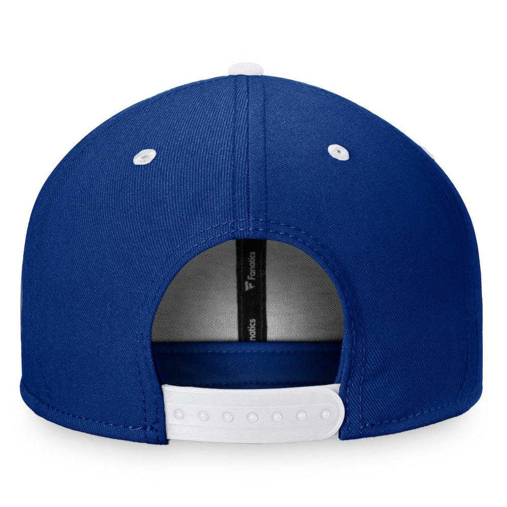 Toronto Maple Leafs Fanatics Heritage Retro Two-Tone Snapback Hat - Blue/White - NHL