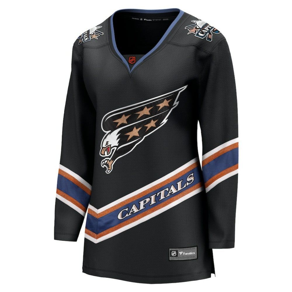 Washington Capitals Fanatics Women's Special Edition 2.0 Breakaway Blank Jersey - Black - NHL