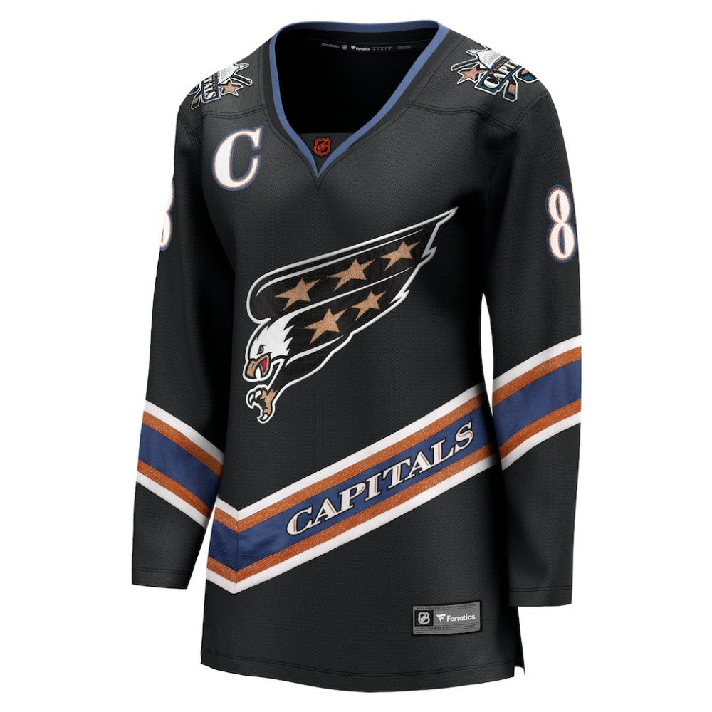 Alexander Ovechkin Washington Capitals Fanatics Women's Special Edition 2.0 Breakaway Player Jersey - Black - NHL