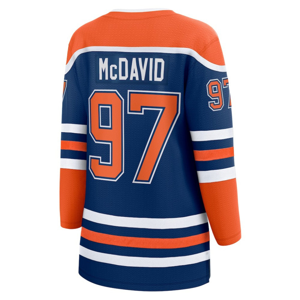 Connor McDavid Edmonton Oilers Fanatics Women's Home Breakaway Jersey - Royal - NHL