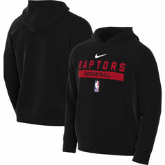 Toronto Raptors 2022/23 Spotlight On-Court Practice Performance Pullover Hoodie Black - NBA