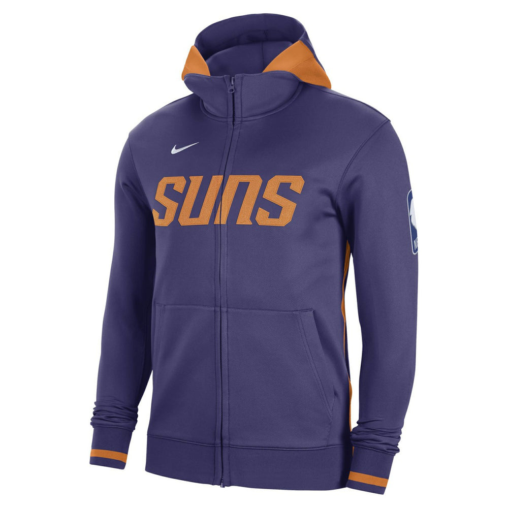 Phoenix Suns Authentic Showtime Performance Full-Zip Hoodie Purple - NBA