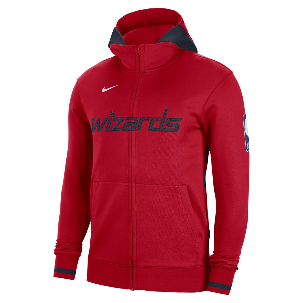 Washington Wizards Authentic Showtime Performance Full-Zip Hoodie Red - NBA
