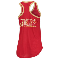 San Francisco 49ers G-III 4Her by Carl Banks Women's Tater Burnout Tank Top Scarlet | NFL