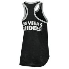 Las Vegas Raiders G-III 4Her by Carl Banks Women's Tater Burnout Tank Top Black | NFL