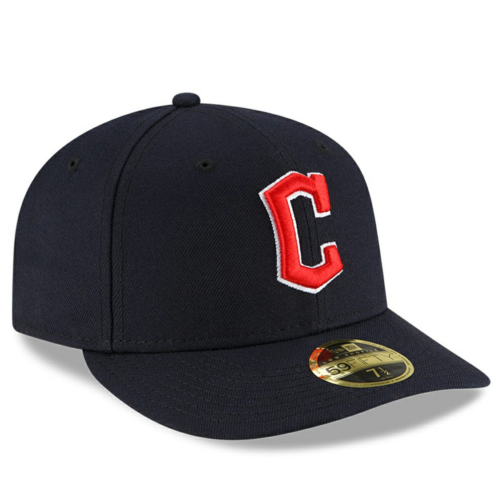 Cleveland Guardians New Era Authentic Collection On-Field Road Low Profile 59FIFTY Fitted Hat - MLB