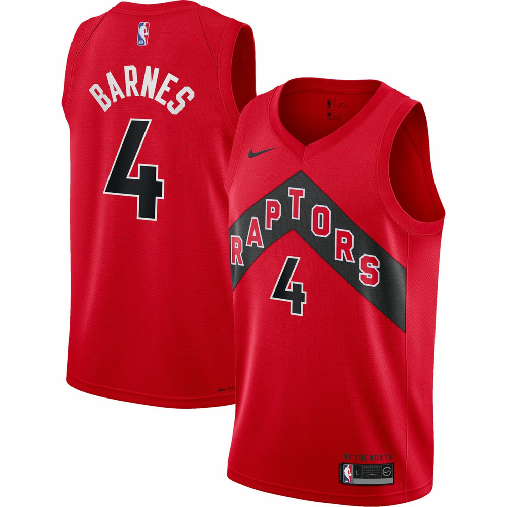 Scottie Barnes Toronto Raptors Youth Swingman Jersey Icon Edition Red - NBA