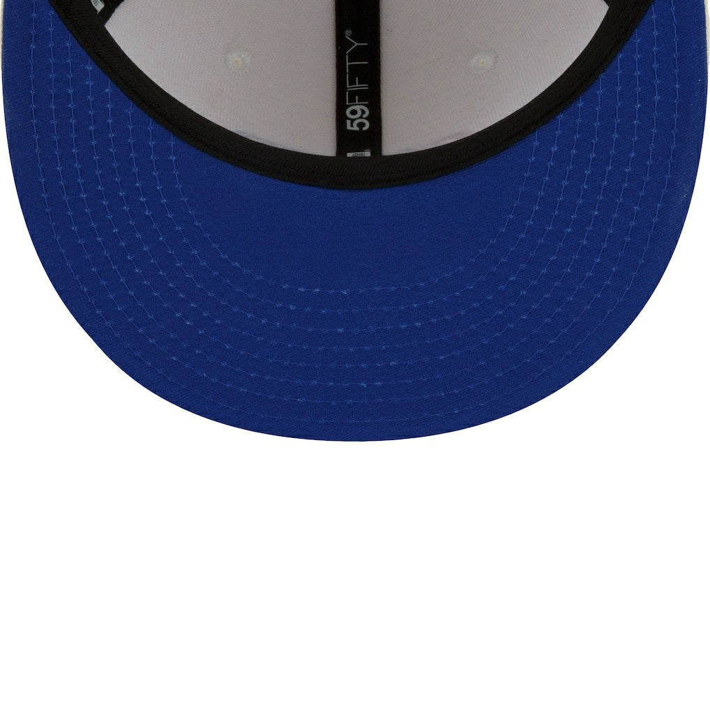 New York Giants New Era Chrome Color Dim 59FIFTY Fitted Hat Cream | NFL