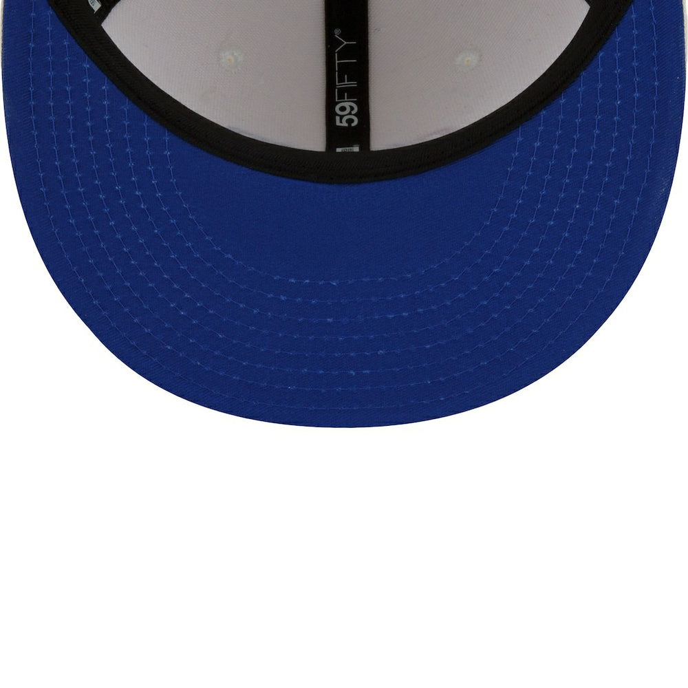 New York Giants New Era Chrome Color Dim 59FIFTY Fitted Hat Cream | NFL