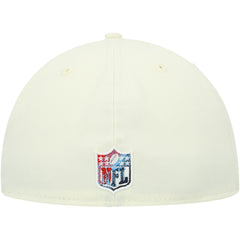 Tennessee Titans New Era Chrome Color Dim 59FIFTY Fitted Hat Cream | NFL