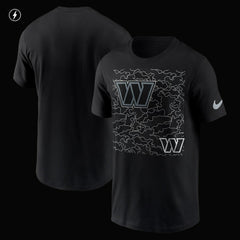 Washington Commanders RFLCTV T-Shirt Black | Nike for Sale