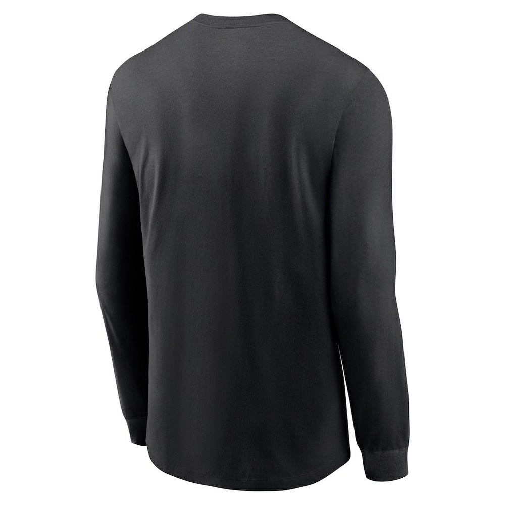 Las Vegas Raiders RFLCTV Name and Logo T-Shirt Black | Nike for Sale
