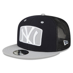 New York Yankees New Era Logo Zoom Trucker 9FIFTY Snapback Hat - MLB